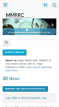 Mobile Screenshot of mmrrc.org