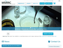 Tablet Screenshot of mmrrc.org
